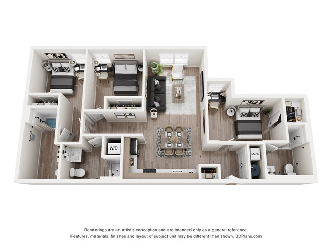 Floorplan - 608 E Chalmers (New Development)