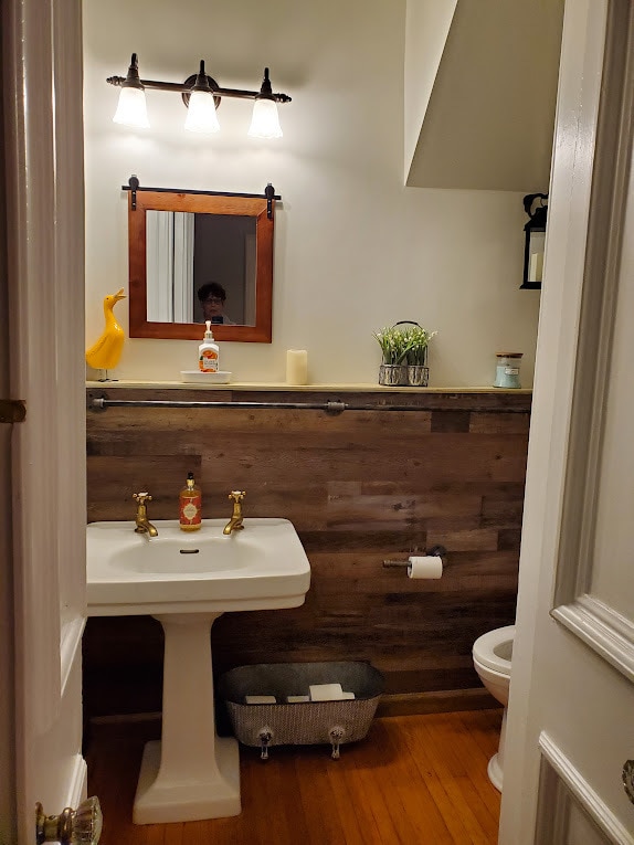 half bathroom - 1724 Monsey Ave