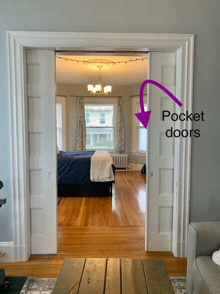 Pocket Doors w/ BR - 23 Congreve St
