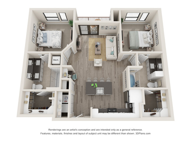 Floorplan - Durham Heights