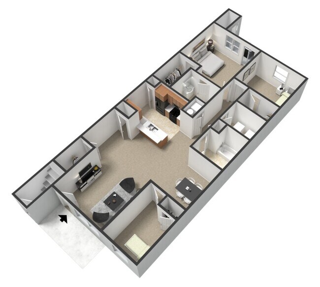 Floorplan - Residences of Gallatin