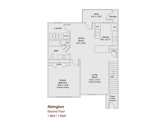 Abington 2nd Floor - The Courts at Lime Spring