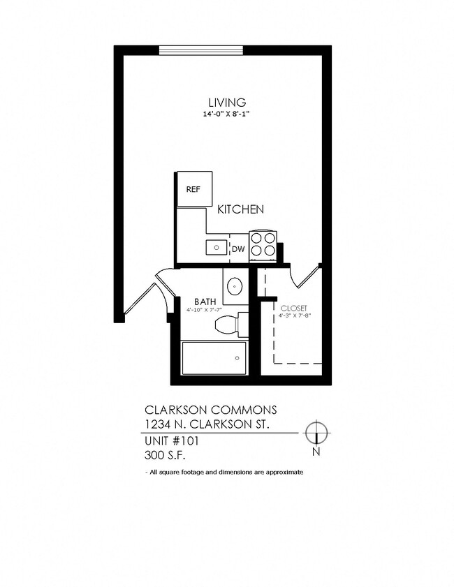 Floorplan - Clarkson Commons