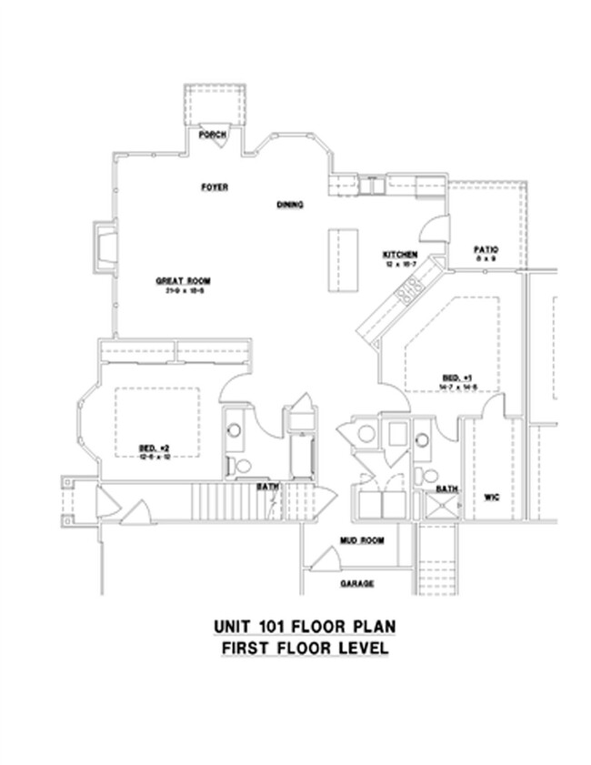 Floorplan - Parkview Apartments