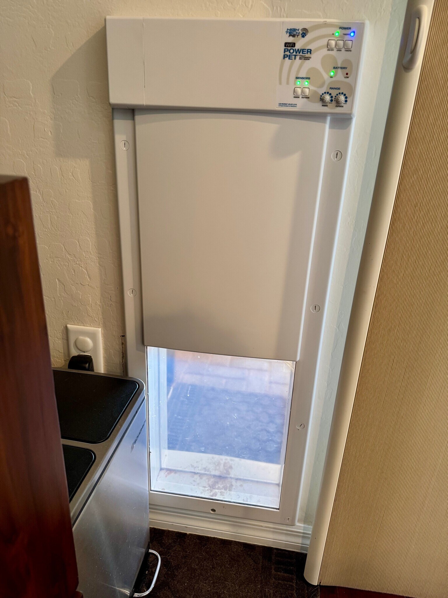 Pet Door - 1582 Smoke Signal Ct