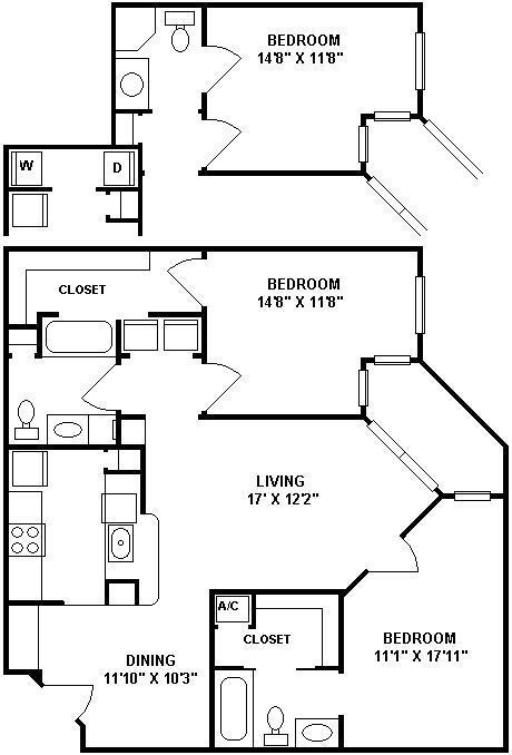 Building Photo - $600 Deposit* Beautiful 2/2 with pool view Balcony/ Tile through entire unit washer & dryer, wate...