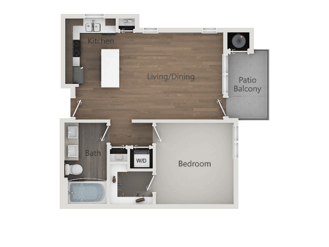 Floorplan - Lofts at 7800 Apartments