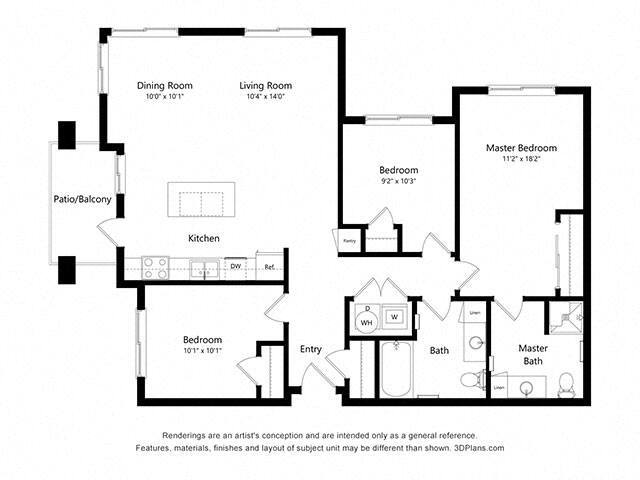 Floorplan - The Solstice of Mesa 55+ Apartments