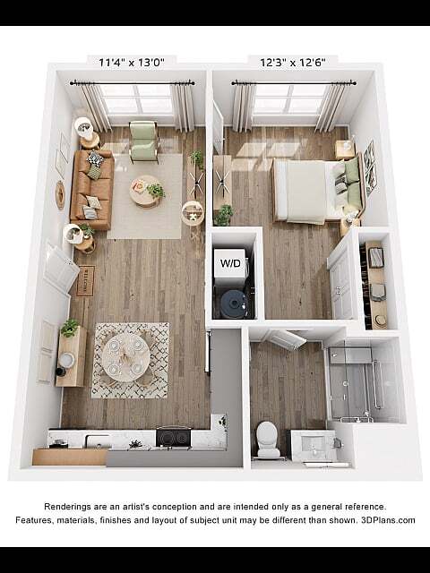 The Rhinestone One Bedroom - Drake Farms