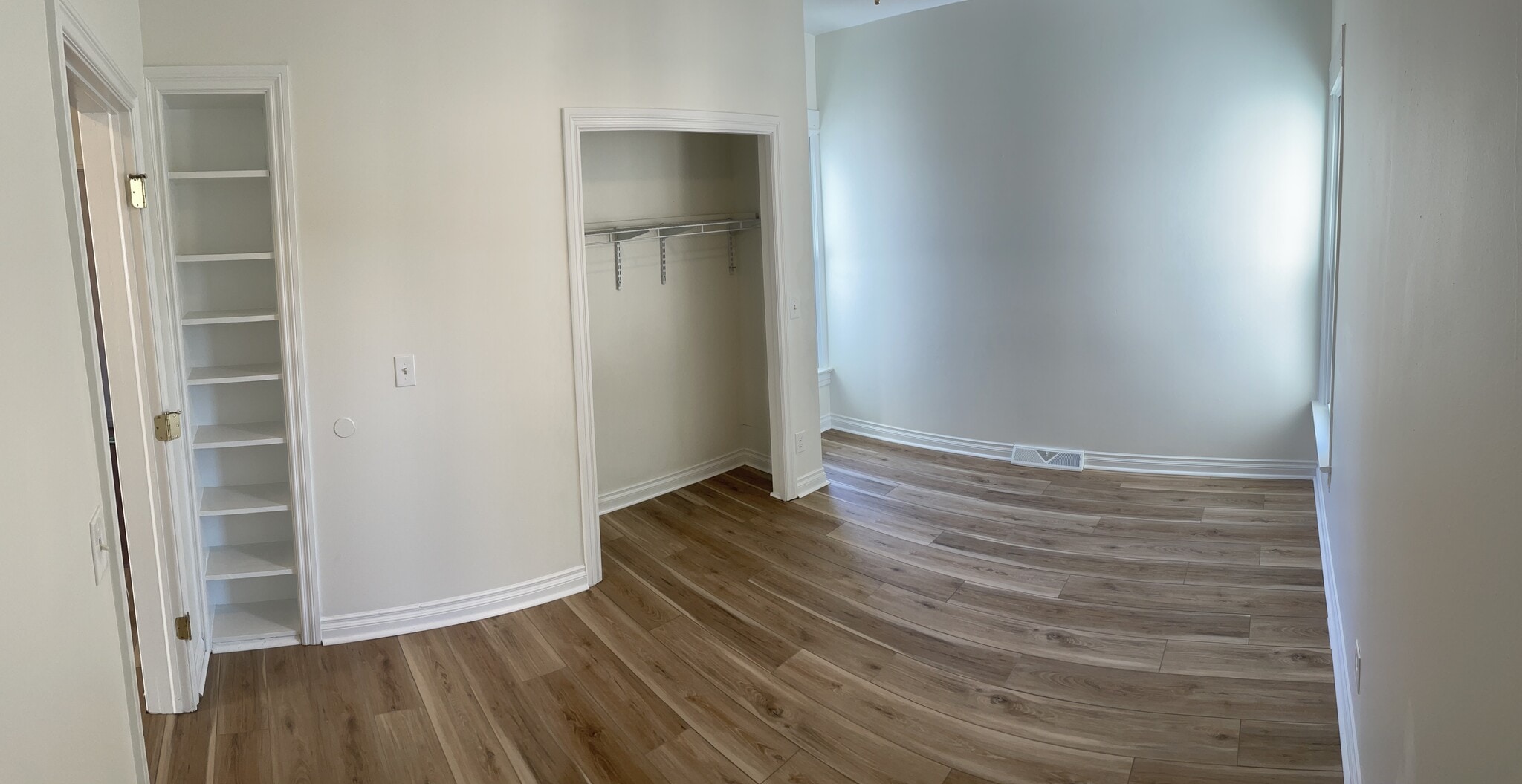 Closet and second window in the master bedroom - 1219 State St