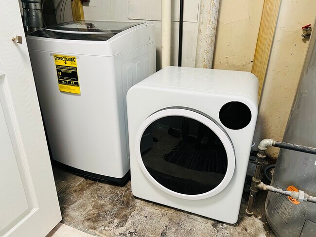 New compact washer and dryer - 48 Convis St