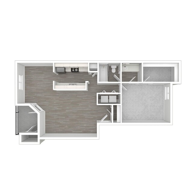 Floorplan - Prestonwood Apartments Homes