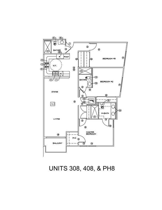 Floorplan - Orlando on Third by Wiseman