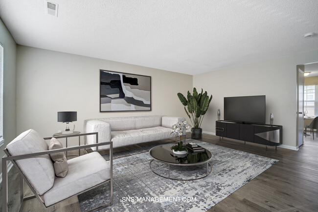 Living Room - North Pointe Townhomes