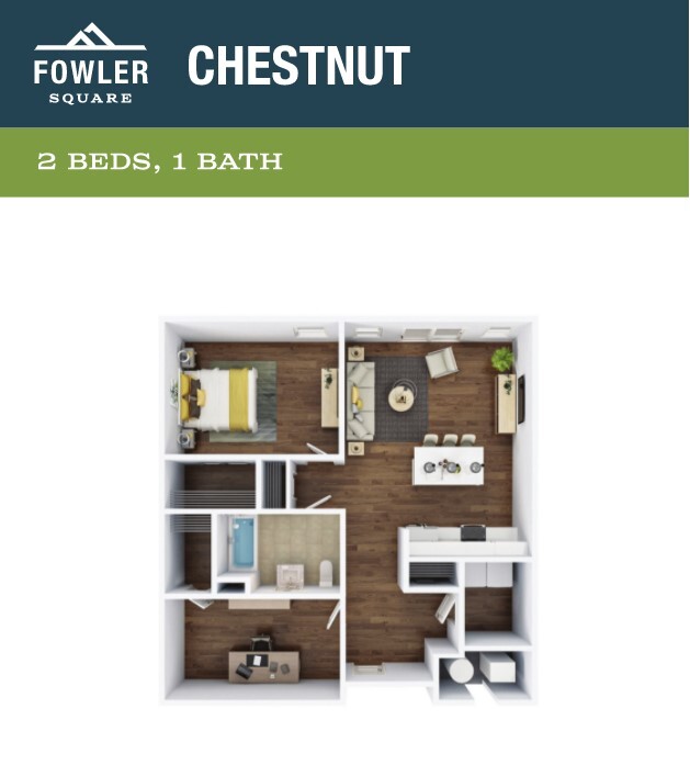 Floorplan - Fowler Square