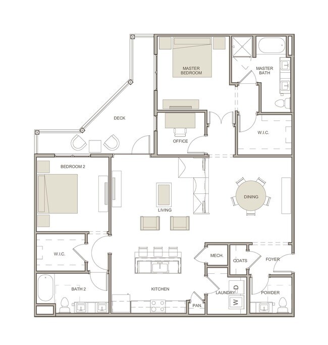 B2A floor plan WaterWalk at Shelter Cove Towne Centre - WaterWalk at Shelter Cove Towne Centre