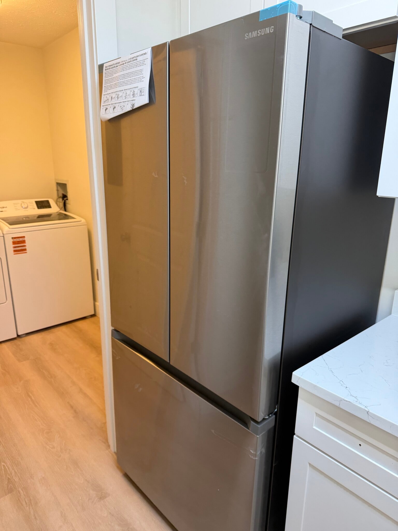 Freezer on the bottom with ice maker - 120 Creekwood Dr