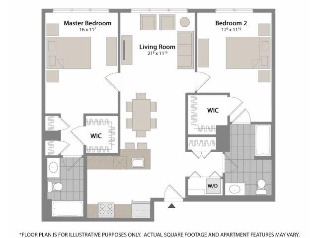 Floorplan - Warren at York by Windsor