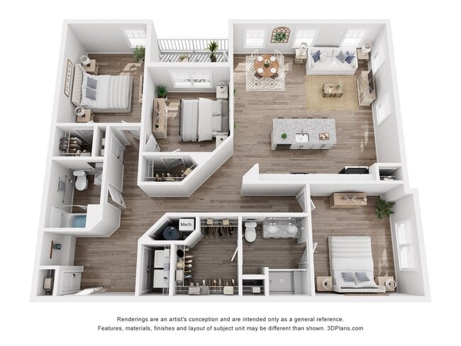 Floorplan - The Tides of Shallotte