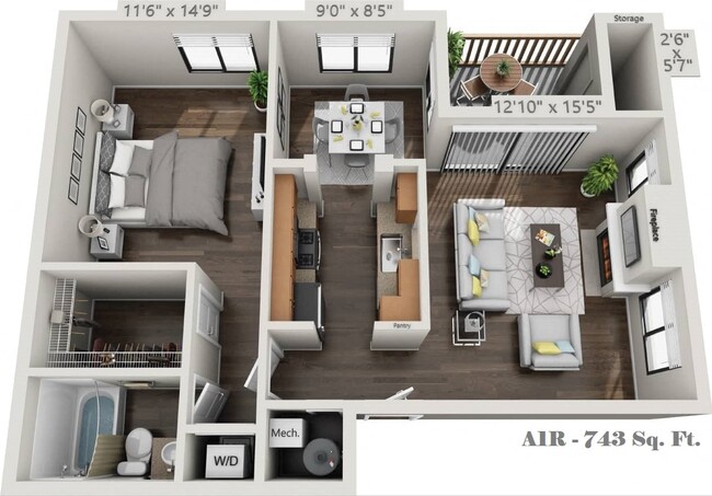 Floorplan - Park Lake at Walnut Creek