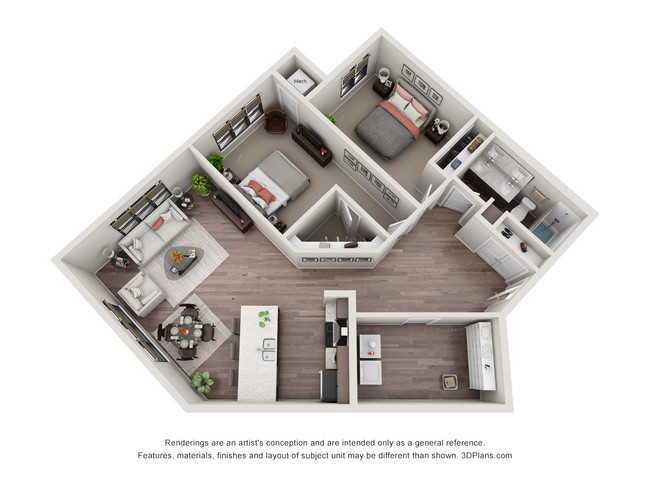 Floorplan - Elevate at Southwest Station