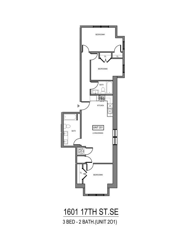 The Robinson Apartments Anacostia 1601 17th St SE Washington DC 20020