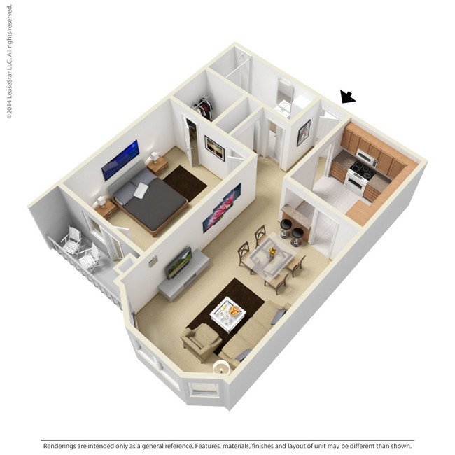 Floorplan - Vernon Oaks Apartments