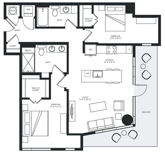 Floorplan - Highland North Hills