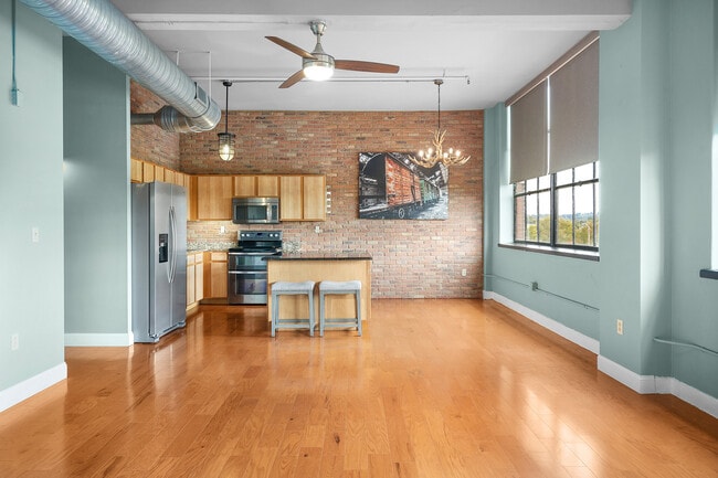Living Room Looking Into Kitchen - 1301 Market St