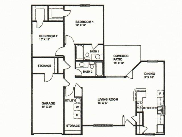 Floorplan - Raeford Fields