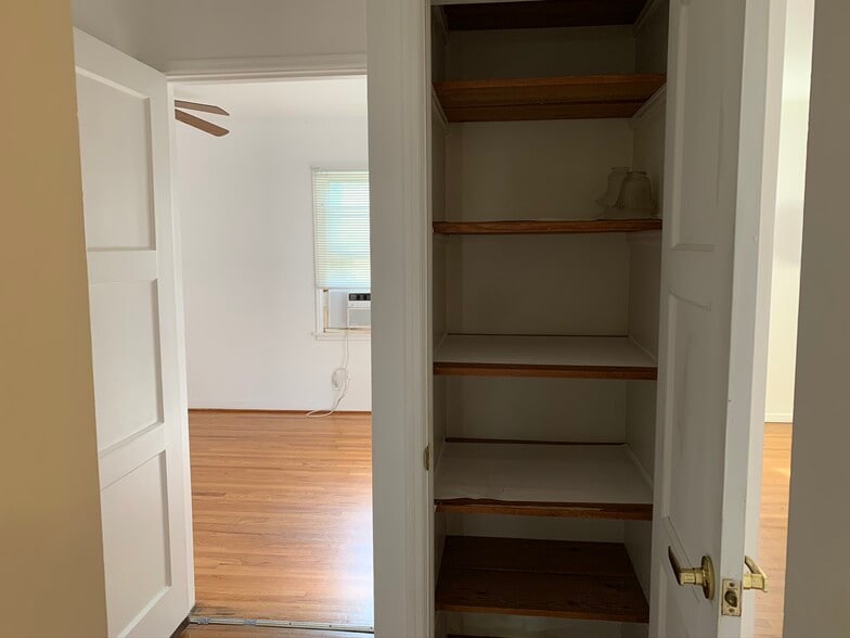 Linen closet and entrance into one bedroom - 4435 12th St