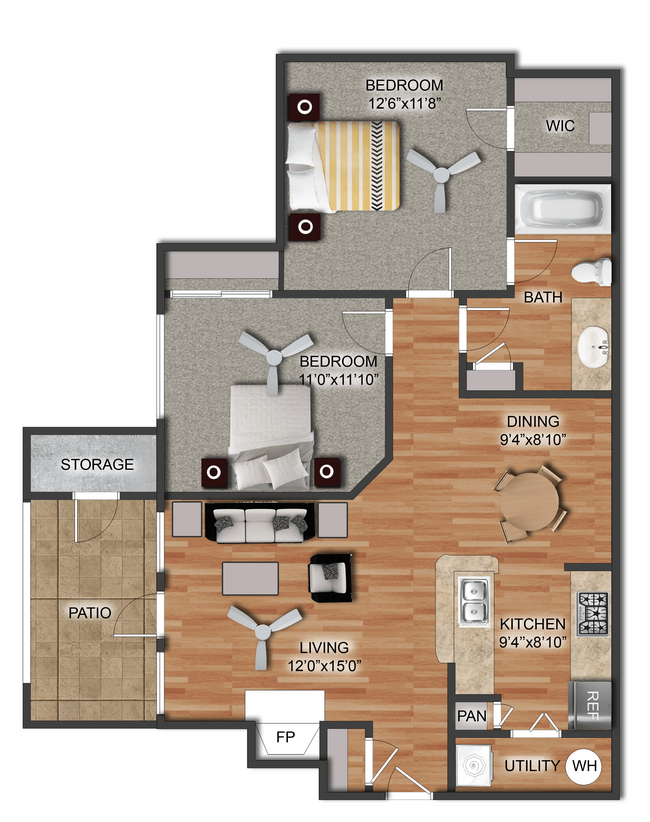 Floorplan - Southpoint Villas