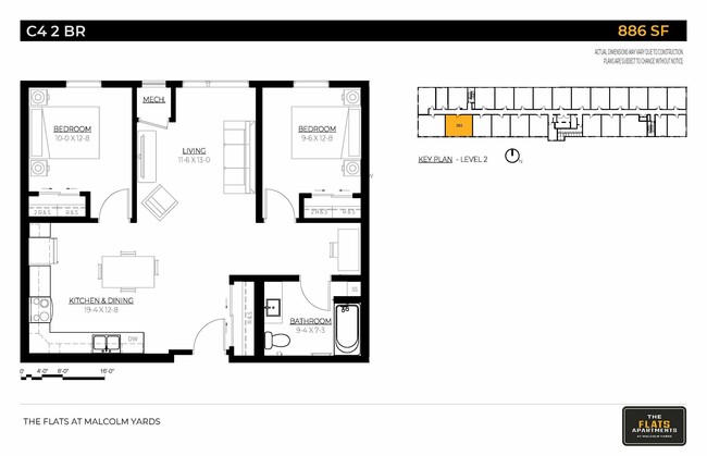 Floorplan - Flats at Malcolm Yards