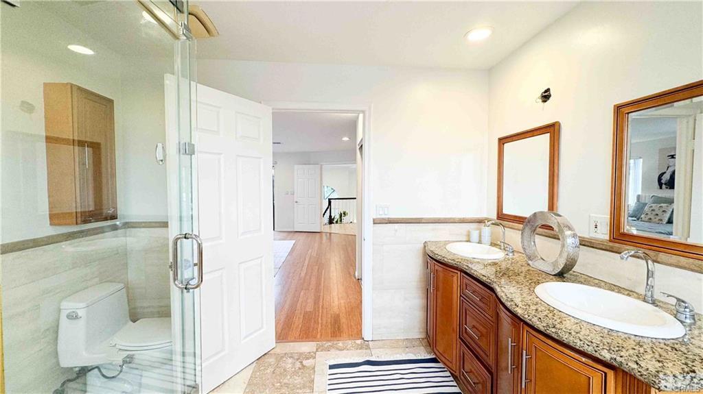 Good size restrooms - 5851 Friends Ave