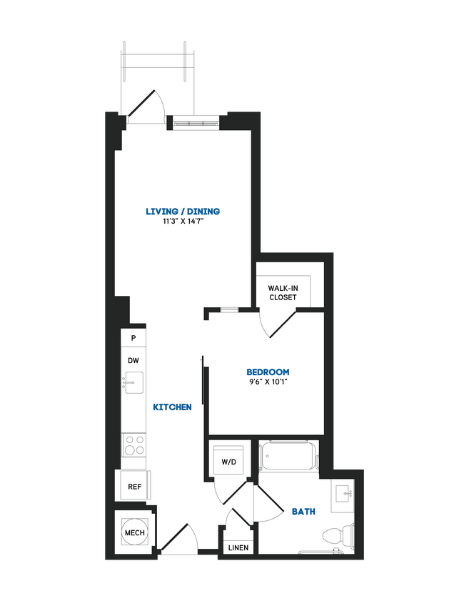 Floorplan - The Chase at Bryant Street