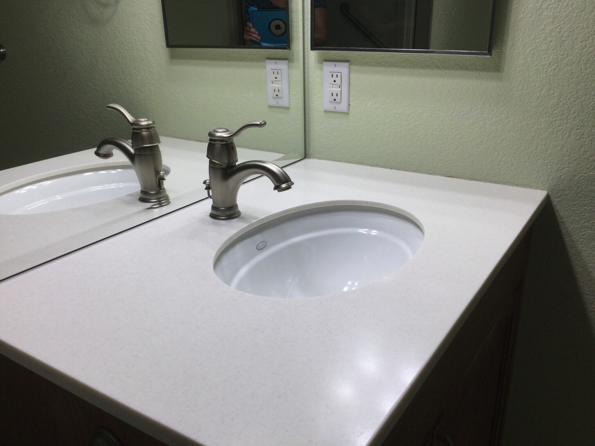 Master bath sink with quartz countertops - 2035 Grays Peak Dr
