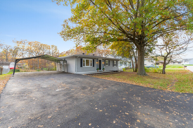 New drive and carport - 25 W Ofallon Dr