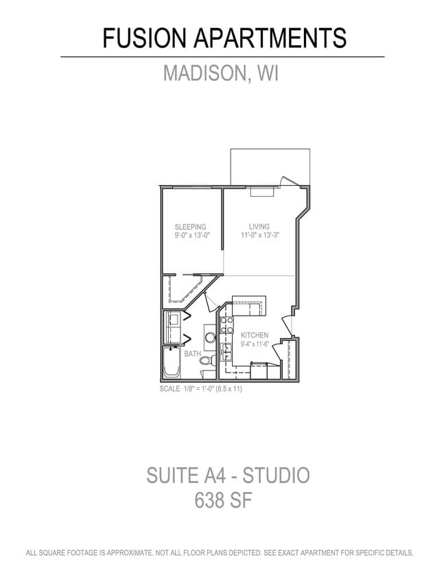 Floorplan - Fusion at 841