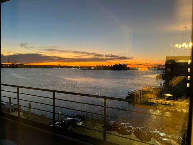 Sunset from the deck - 40 Rader St