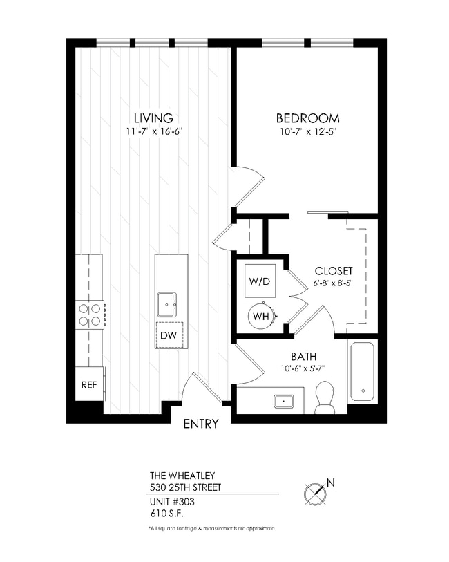 Floorplan - The Wheatley Flats