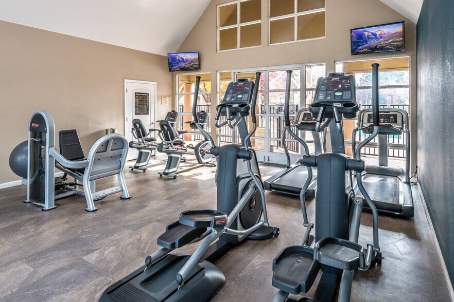 State of the Art Fitness Center in apartment complex - 140 Reflections Dr