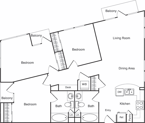Floorplan - Parc on Powell