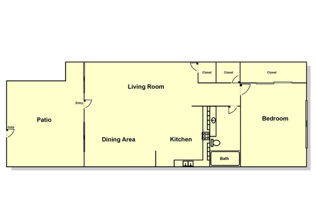 Arroyo Vista 1 bdr floorplan.jpg - Arroyo Vista Apartments