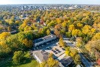 Aerial - 902 North Dodge Street Apartments