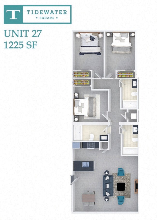 Floorplan - Tidewater Square