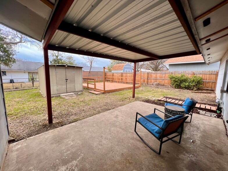 Fully Fenced Backyard - 8403 Glen Echo