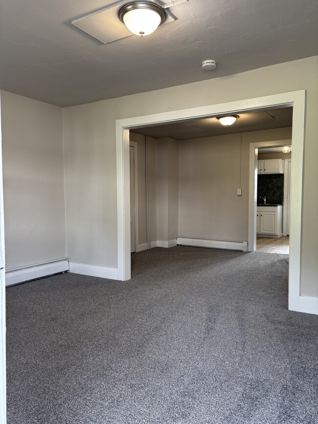 View from Living into Dining room - 704 Locust St