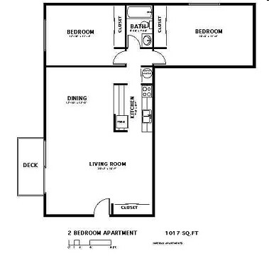 2BR/1BA - Come and Visit us at Imperial Apartment Ho...