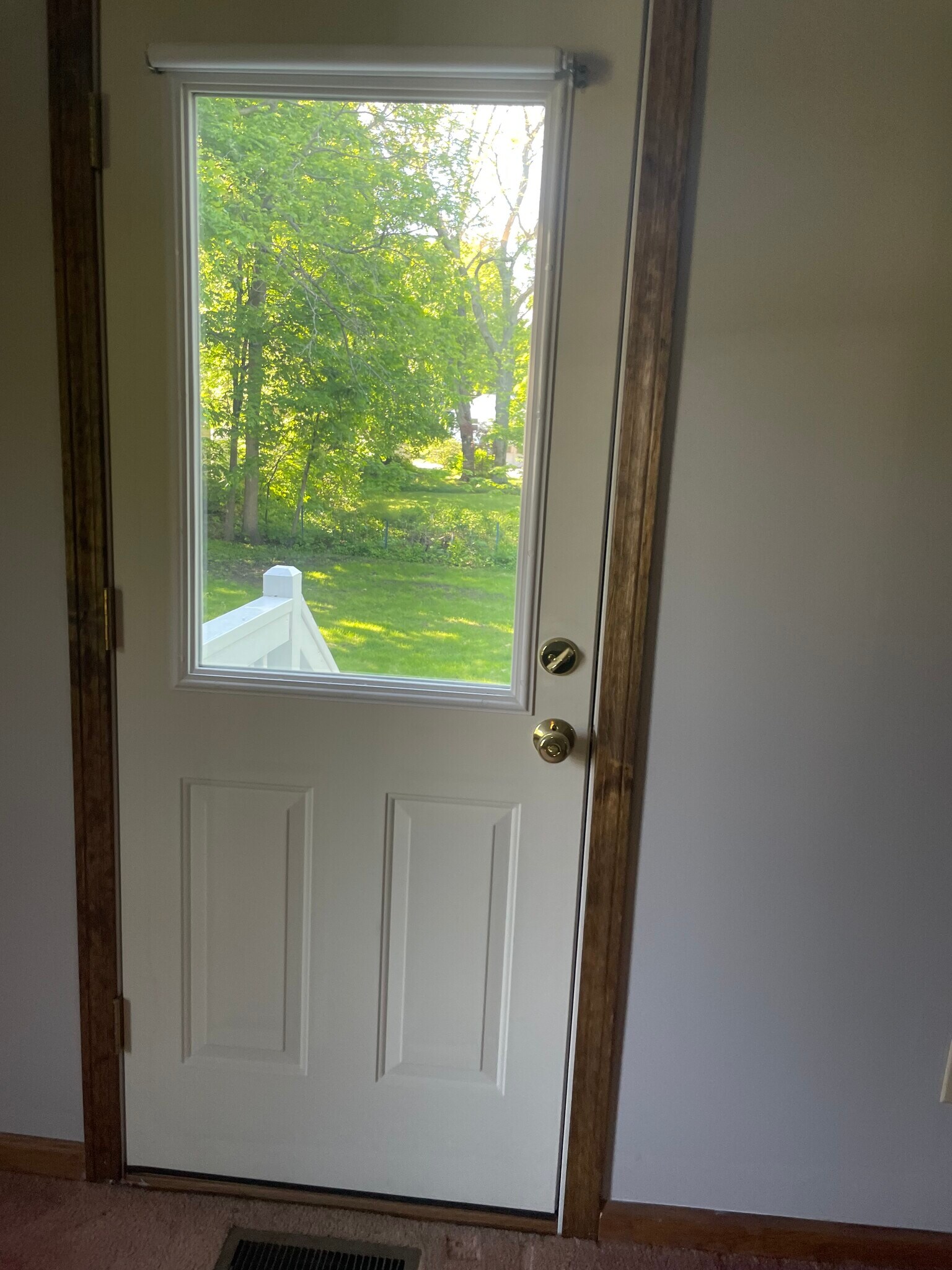 Door in Bedroom to Backyard - 21 Pleasant St