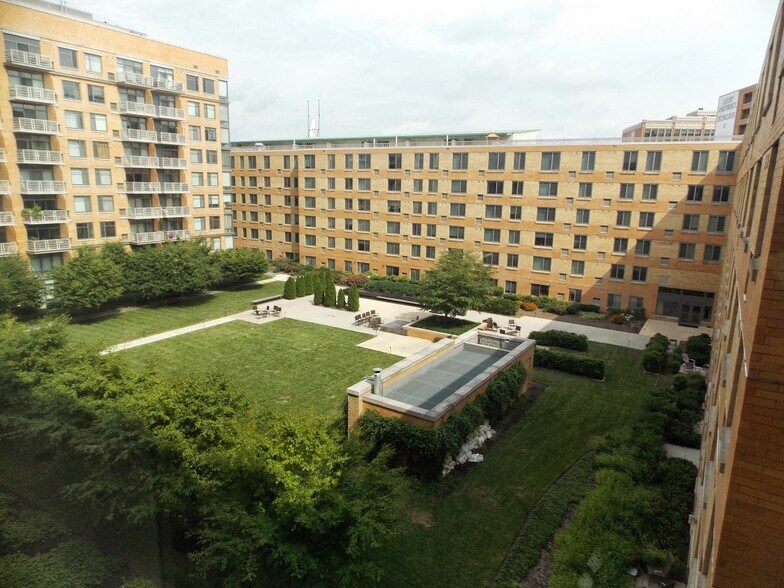 Courtyard View from Living Room - 475 K St NW
